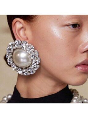 Belle Epoque Revival Stunning Pearl Earrings